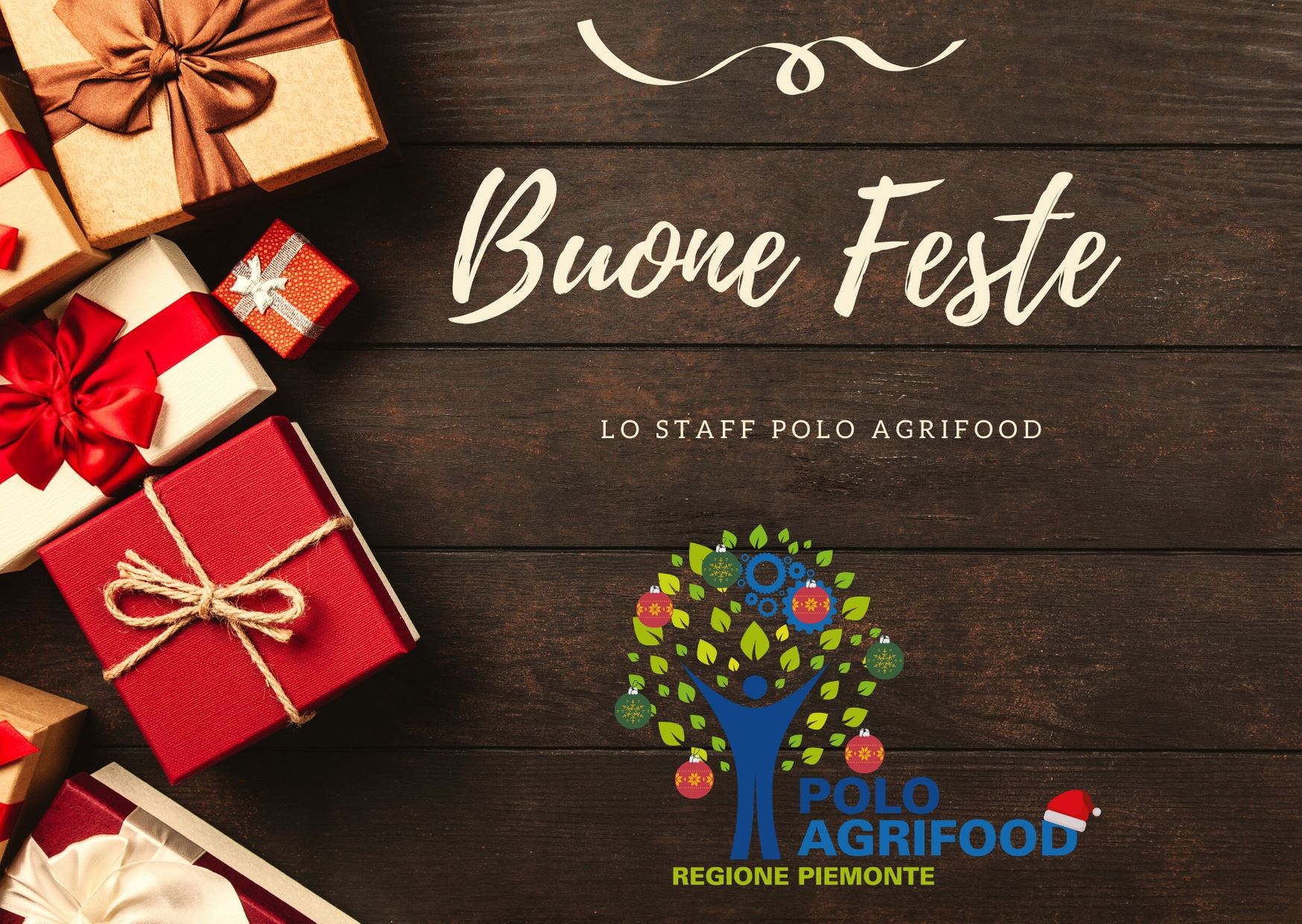 Buon Natale a tutti dallo staff del Polo AGRIFOOD!